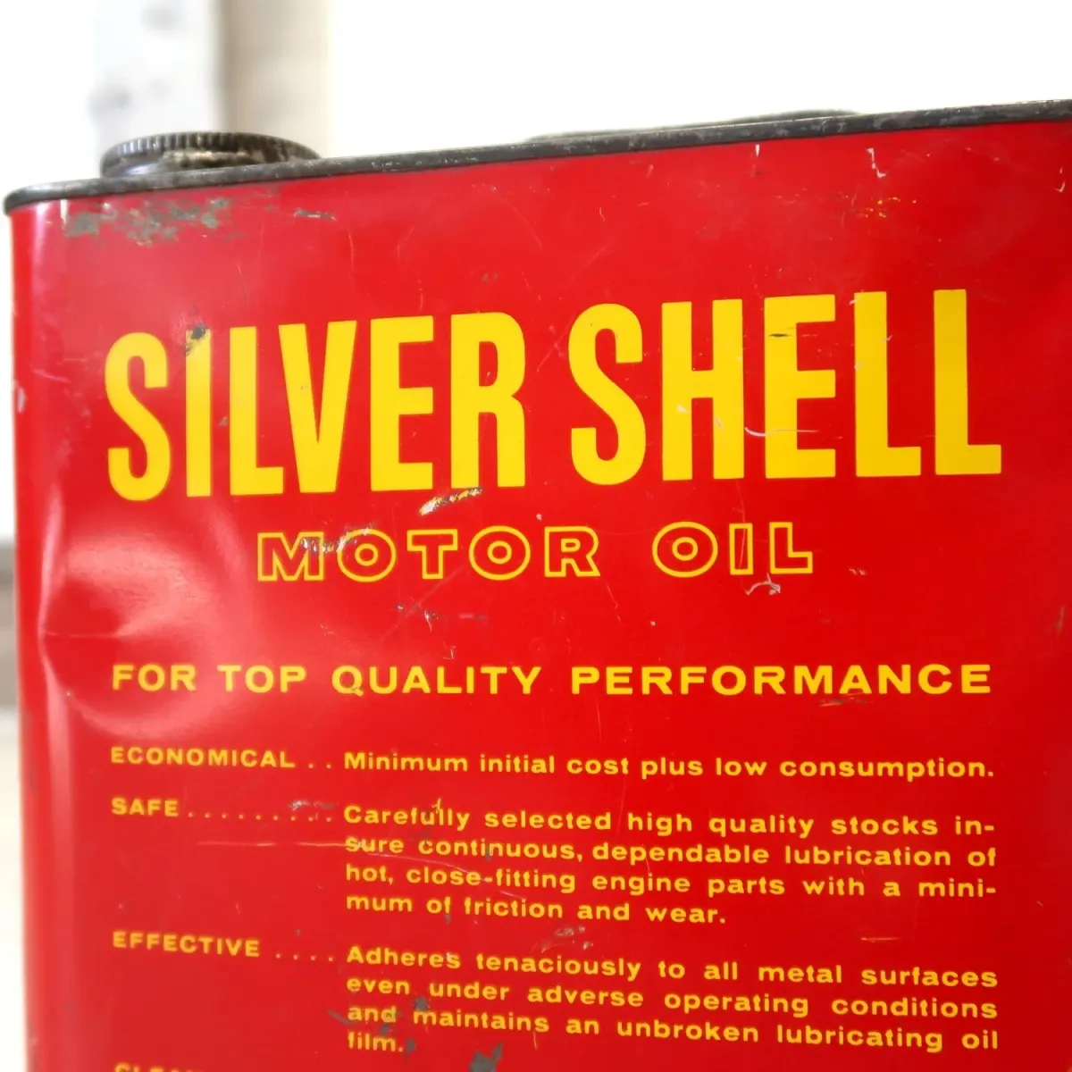 SHELL ビンテージ オイル缶
