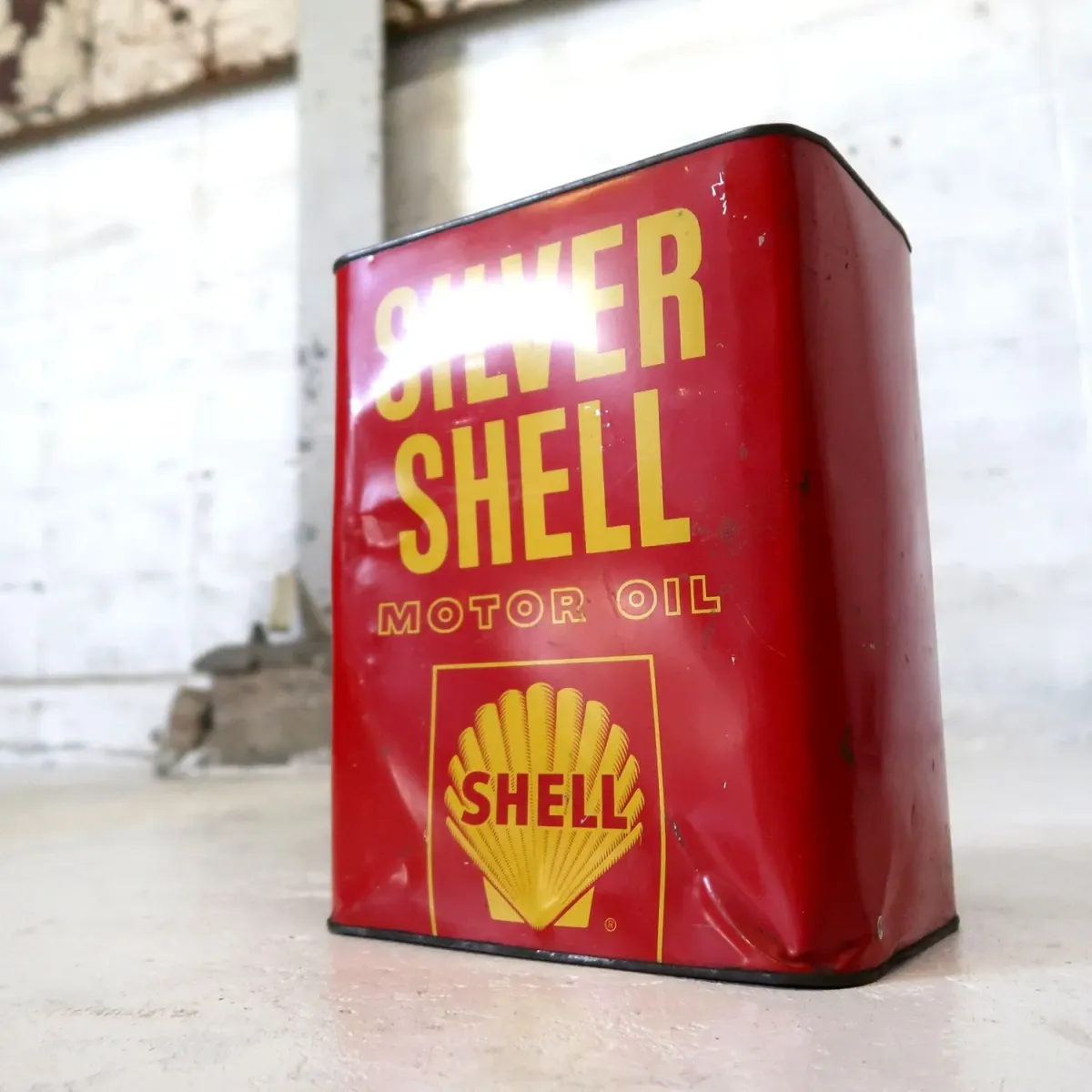 SHELL ビンテージ オイル缶