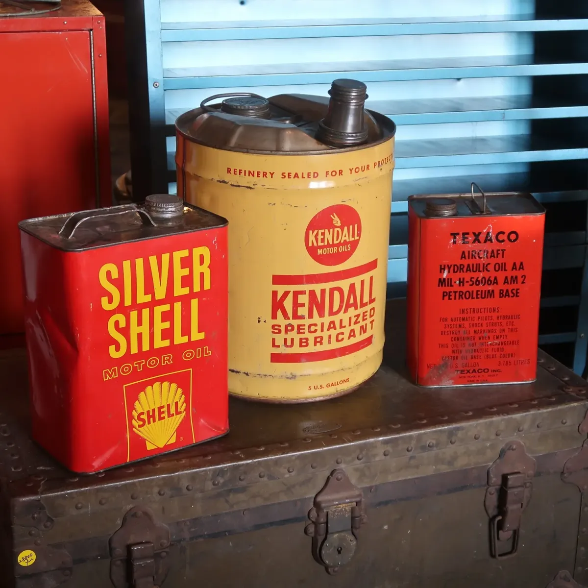 SHELL ビンテージ オイル缶