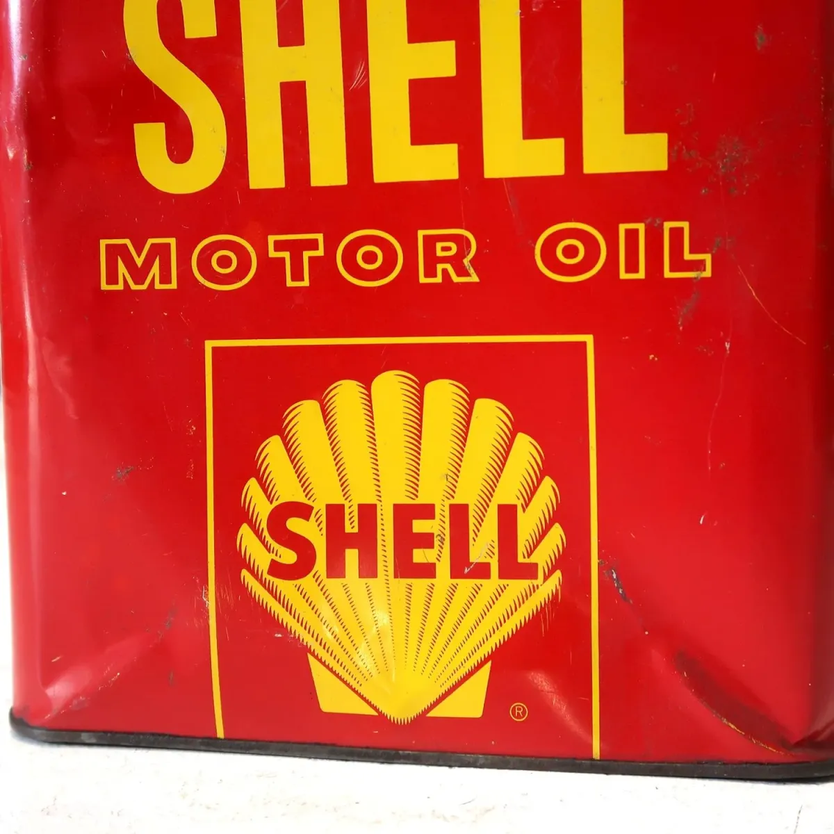 SHELL ビンテージ オイル缶