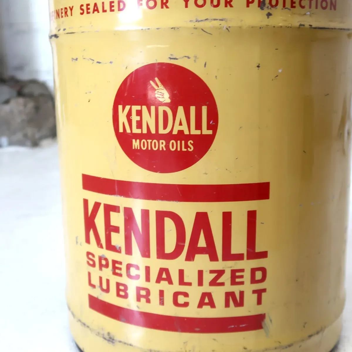 KENDALL ビンテージ オイル缶
