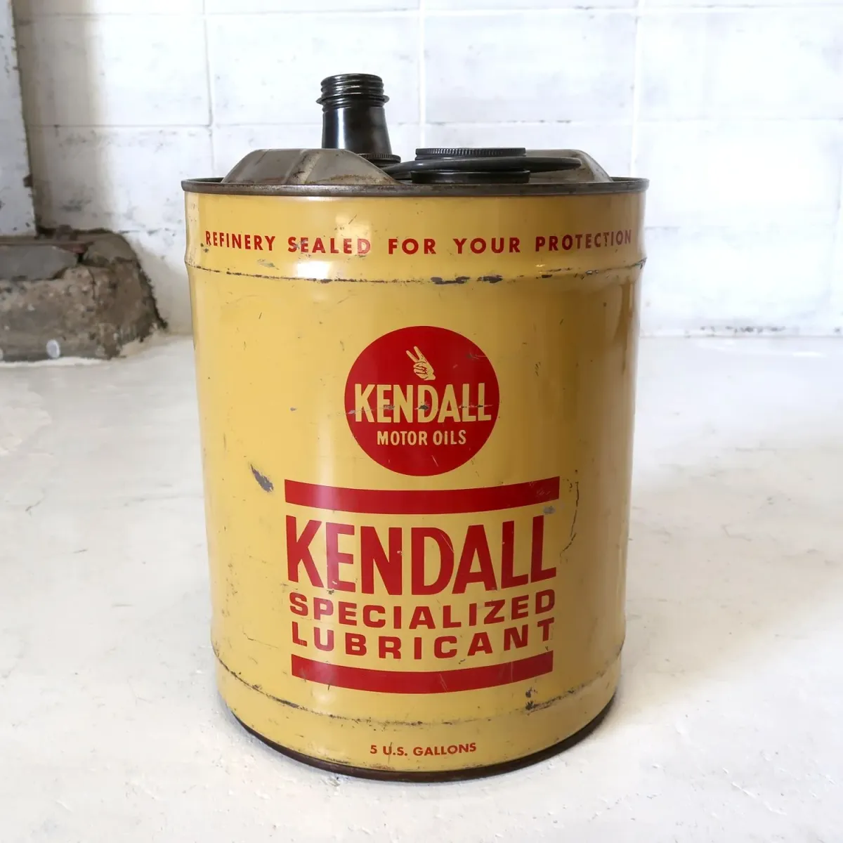 KENDALL ビンテージ オイル缶