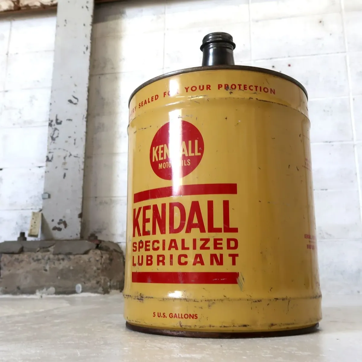 KENDALL ビンテージ オイル缶