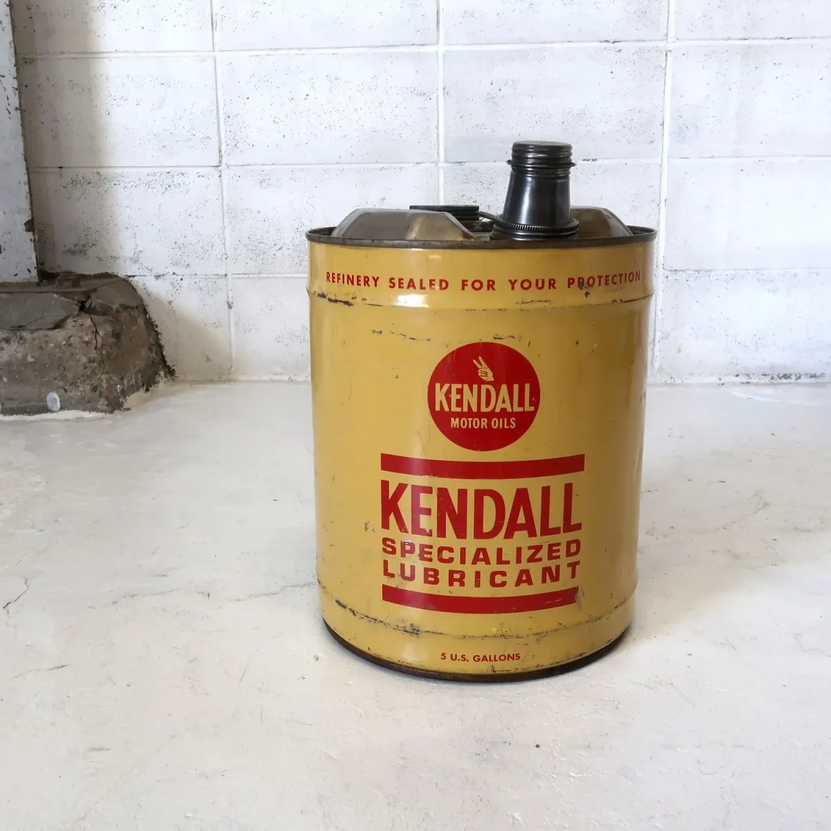 KENDALL ビンテージ オイル缶