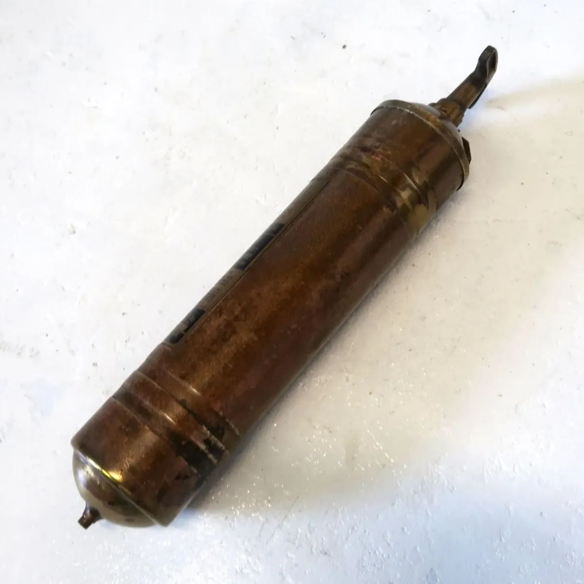 ビンテージ 消火器 銅×真鍮