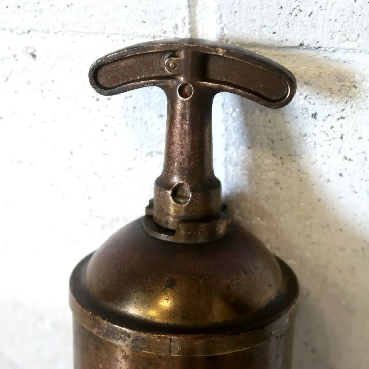 ビンテージ 消火器 銅×真鍮