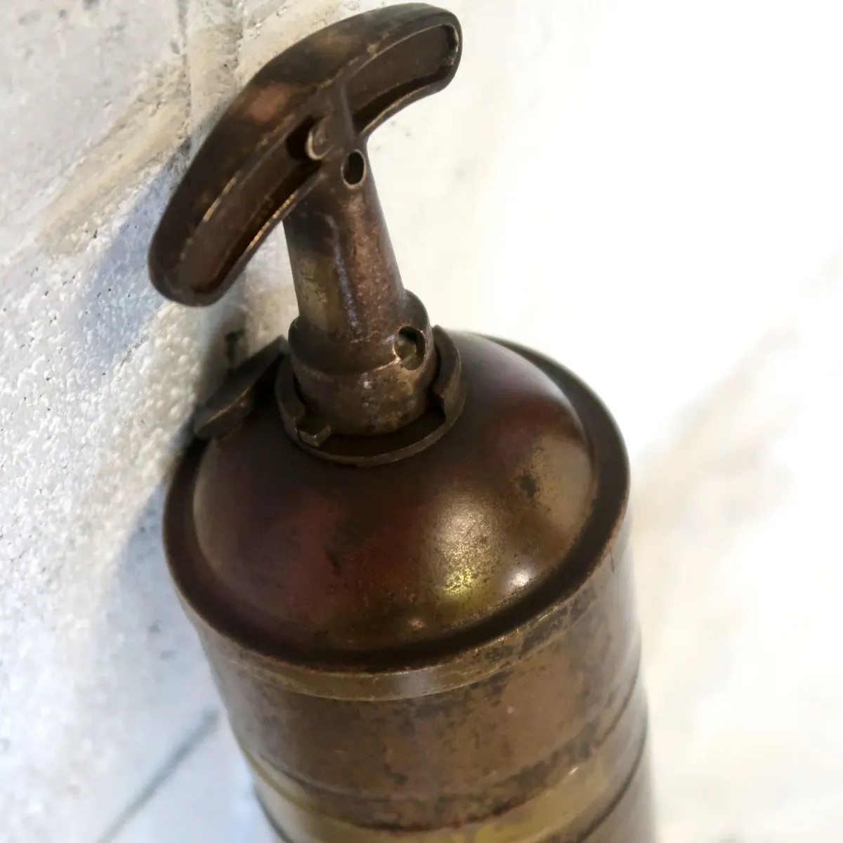 ビンテージ 消火器 銅×真鍮