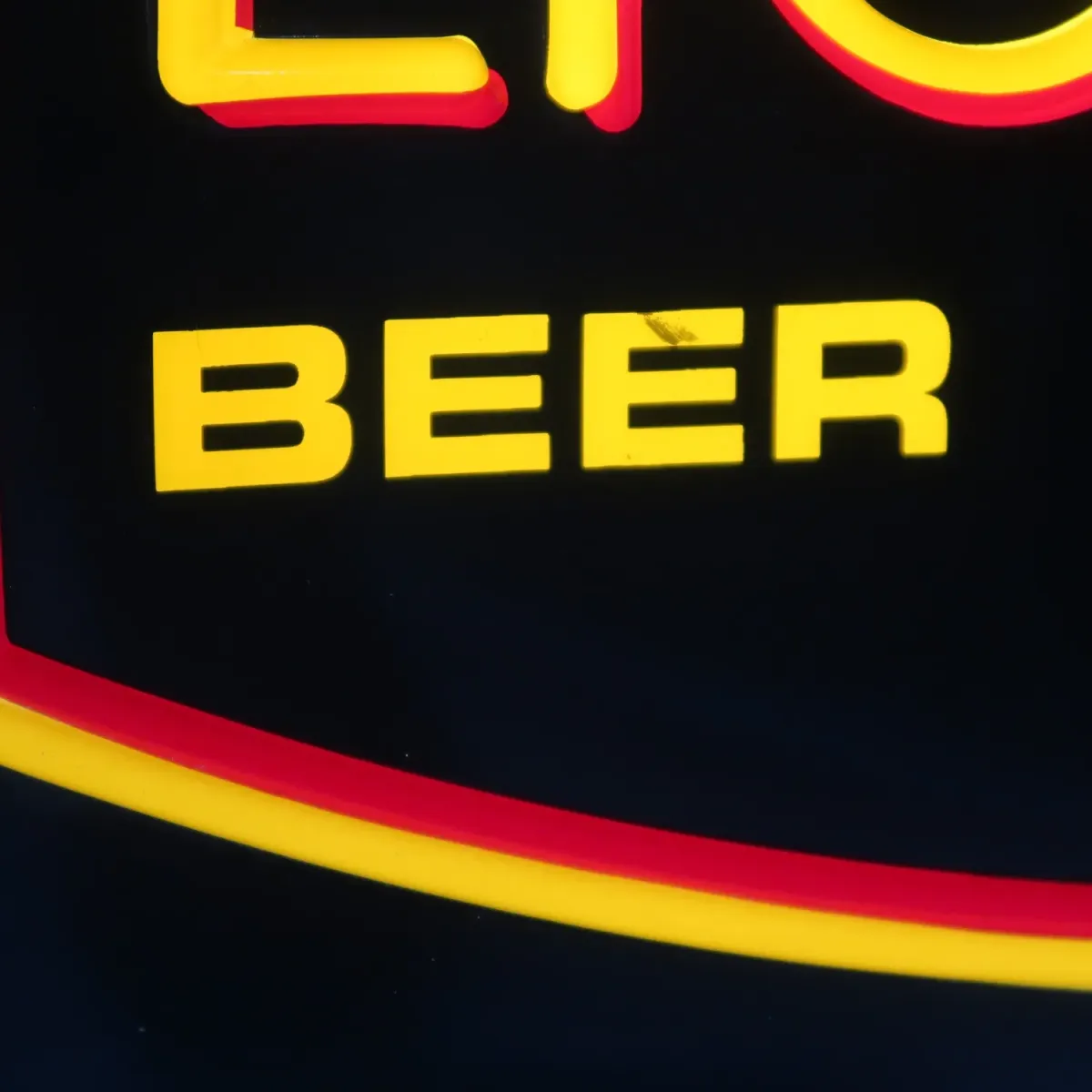 STROH LIGHT BEER ビンテージ ネオンデザイン ライトサイン