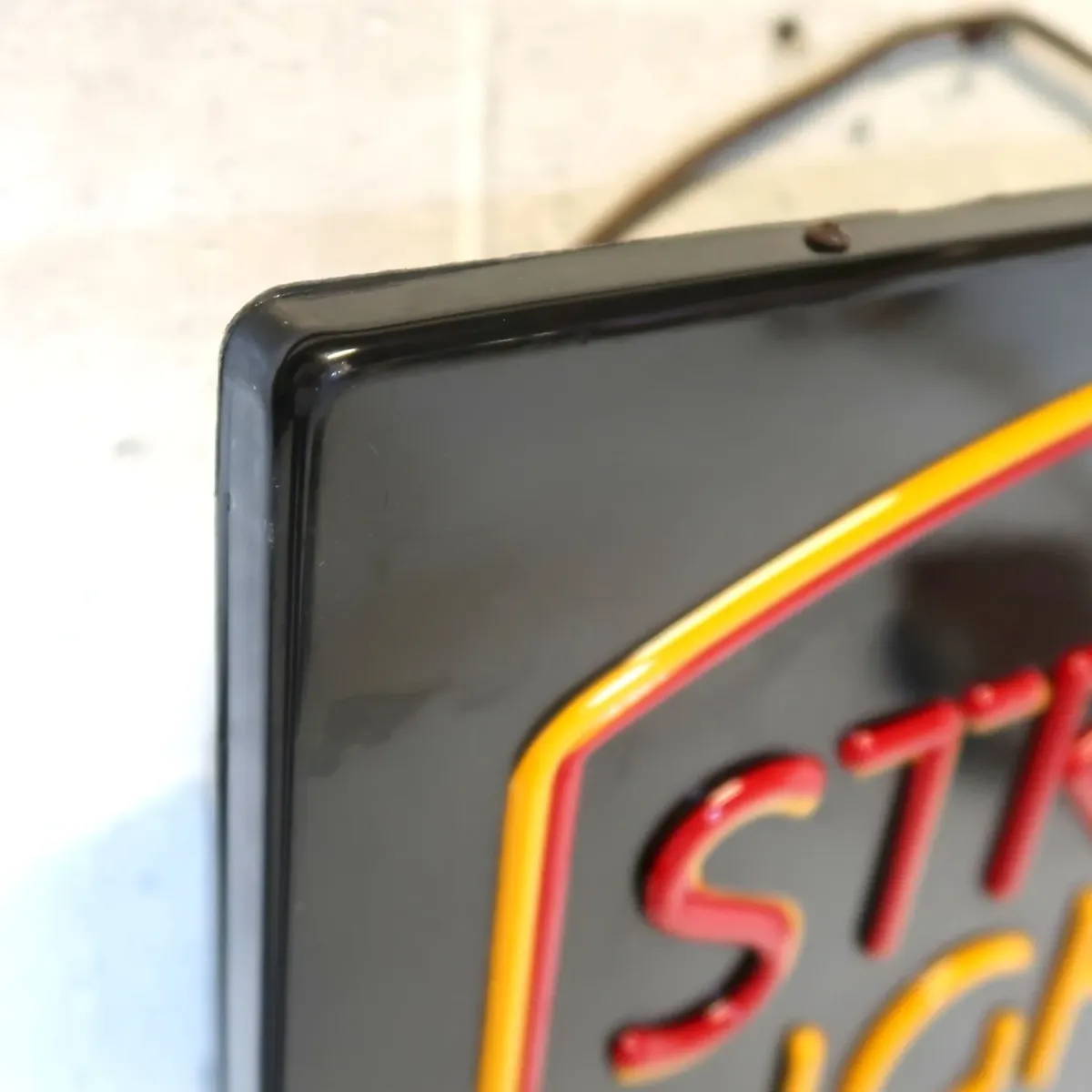 STROH LIGHT BEER ビンテージ ネオンデザイン ライトサイン