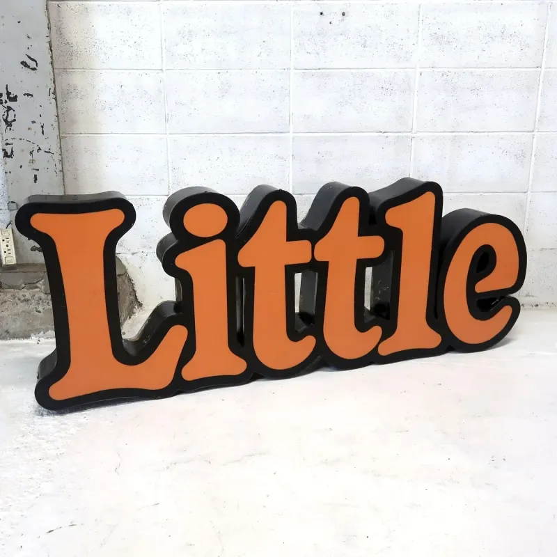 ビンテージ レターサイン Little