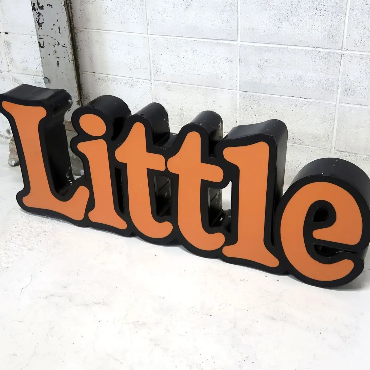 ビンテージ レターサイン Little