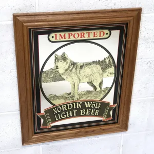 NORDIK WOLF LIGHT ビンテージ パブミラー