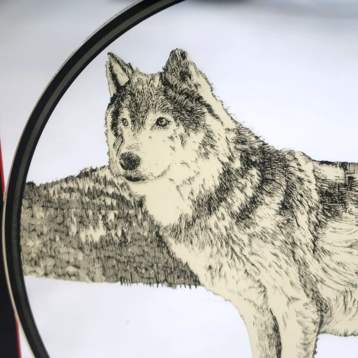 NORDIK WOLF LIGHT ビンテージ パブミラー