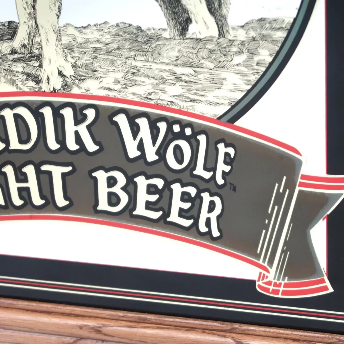 NORDIK WOLF LIGHT ビンテージ パブミラー