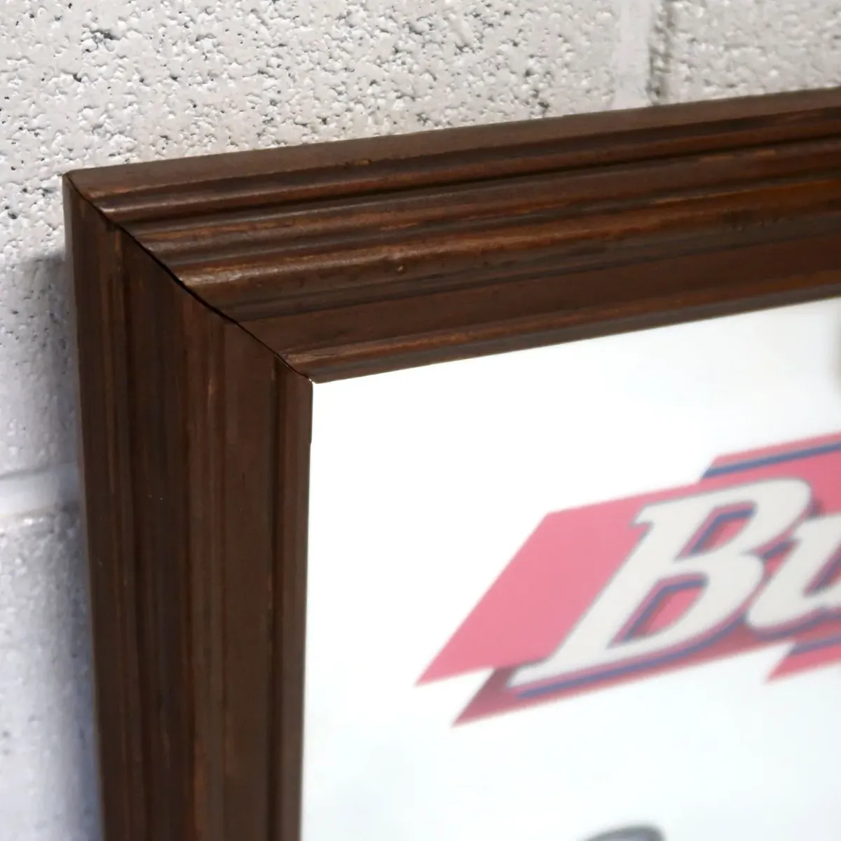 Budweiser ビンテージ パブミラー