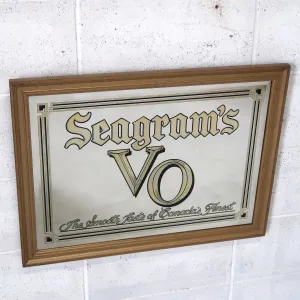 Seagram's VO ビンテージ パブミラー