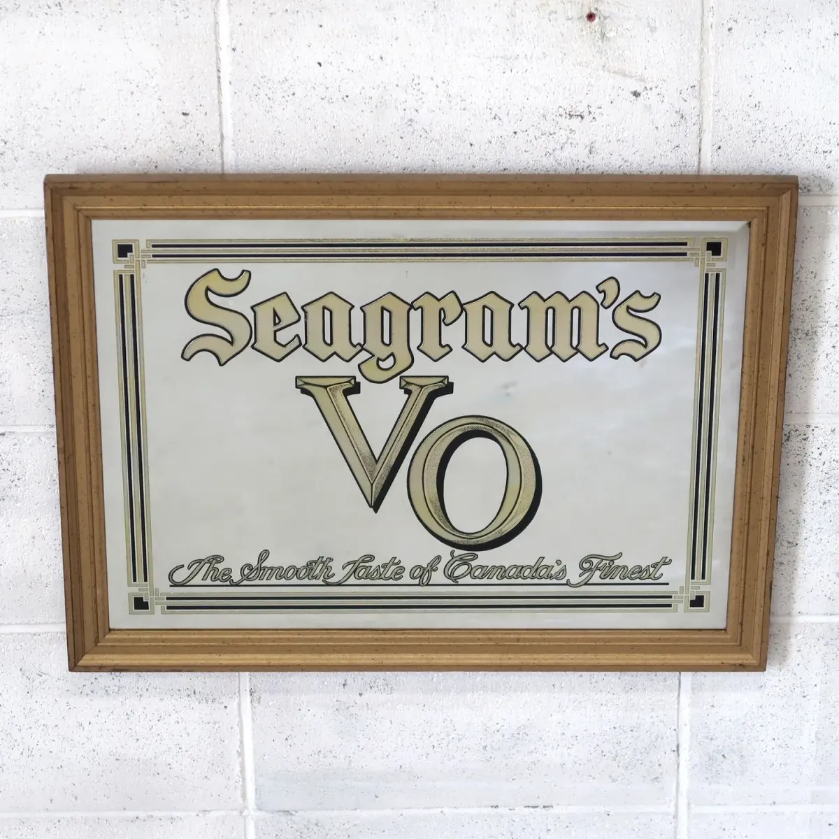 Seagram's VO ビンテージ パブミラー