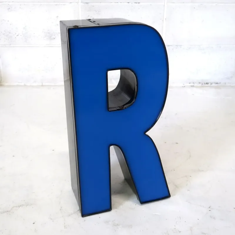 ビンテージ レターサイン R