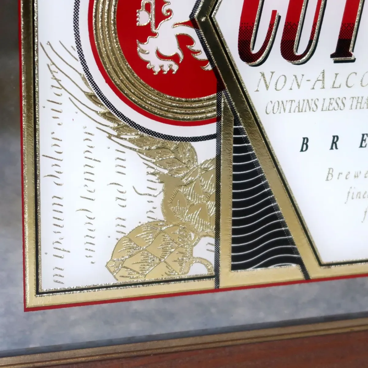 Coors CUTTER ビンテージ パブミラー
