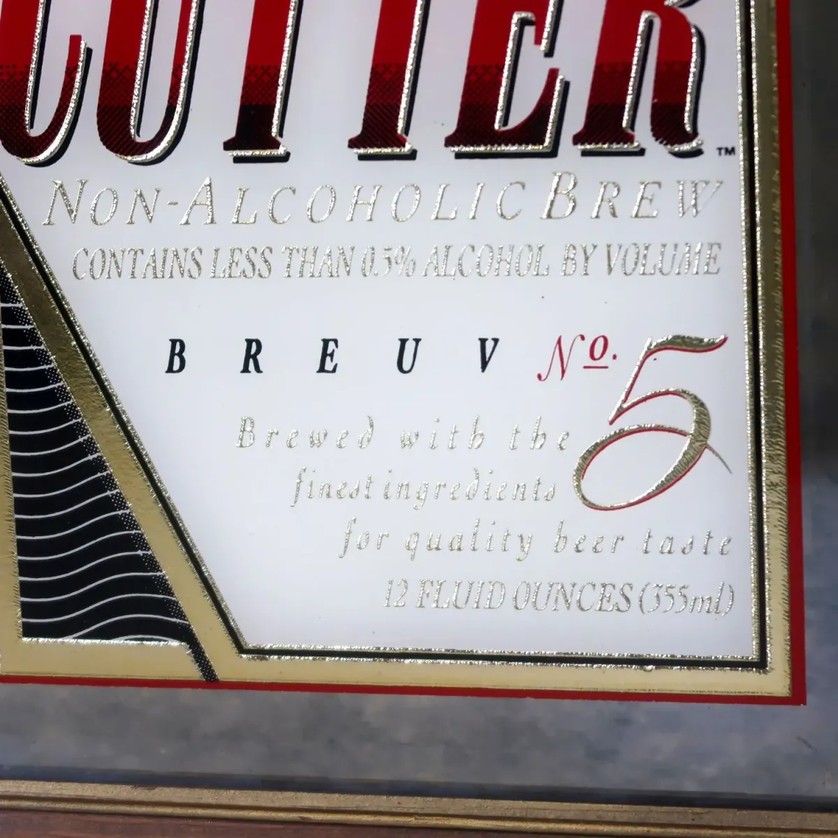 Coors CUTTER ビンテージ パブミラー