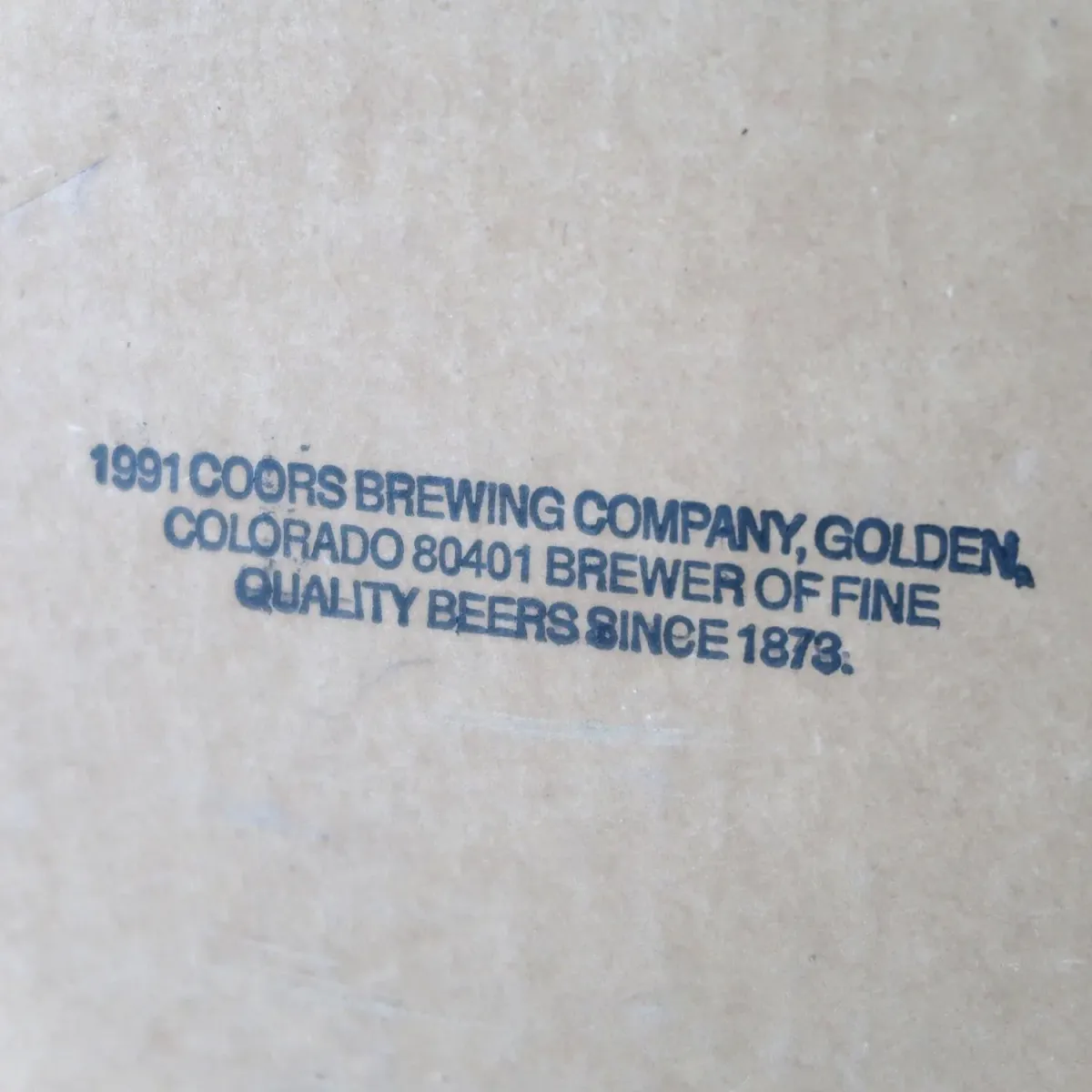 Coors CUTTER ビンテージ パブミラー