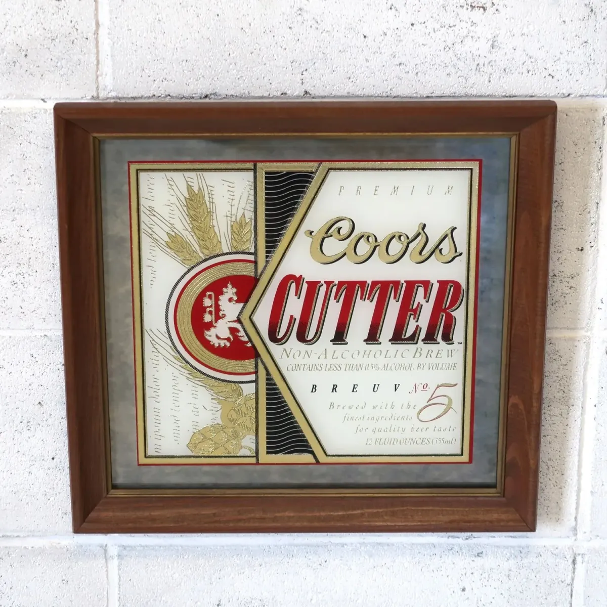 Coors CUTTER ビンテージ パブミラー