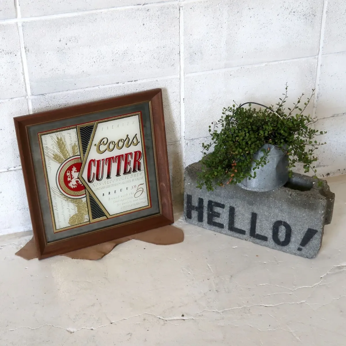 Coors CUTTER ビンテージ パブミラー