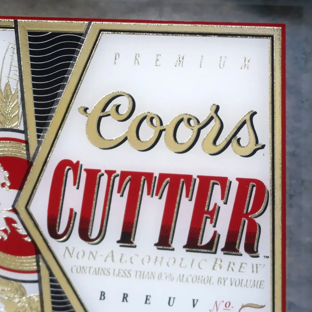 Coors CUTTER ビンテージ パブミラー