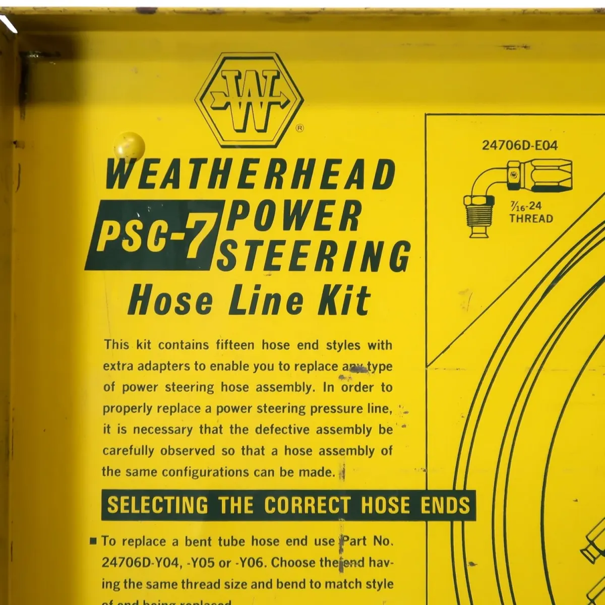Weatherhead ビンテージ パーツケース