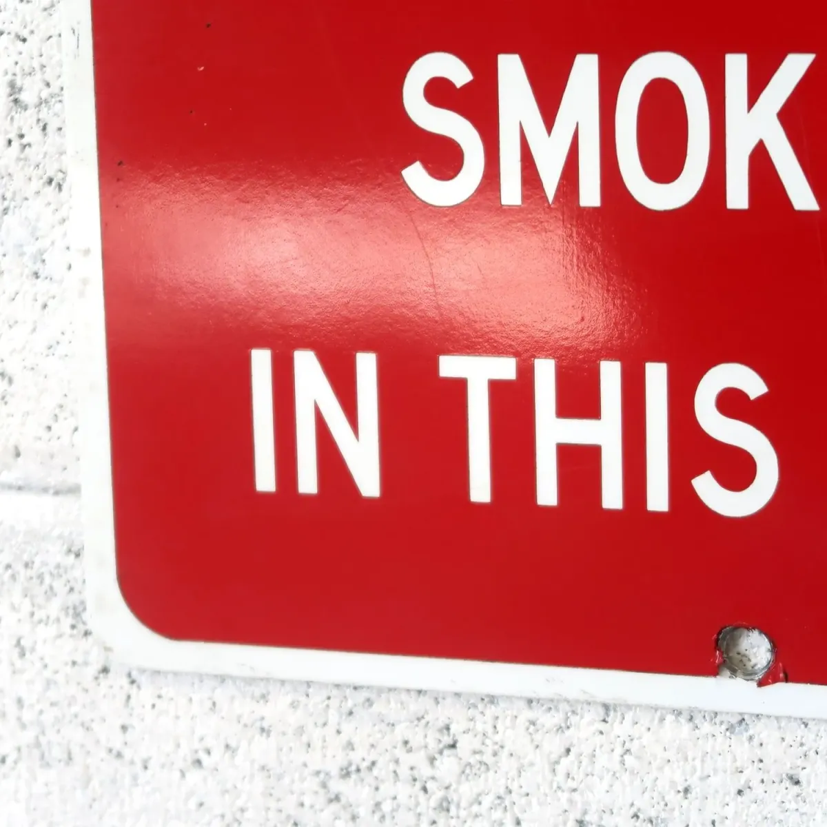 NO SMOKING メタルサイン