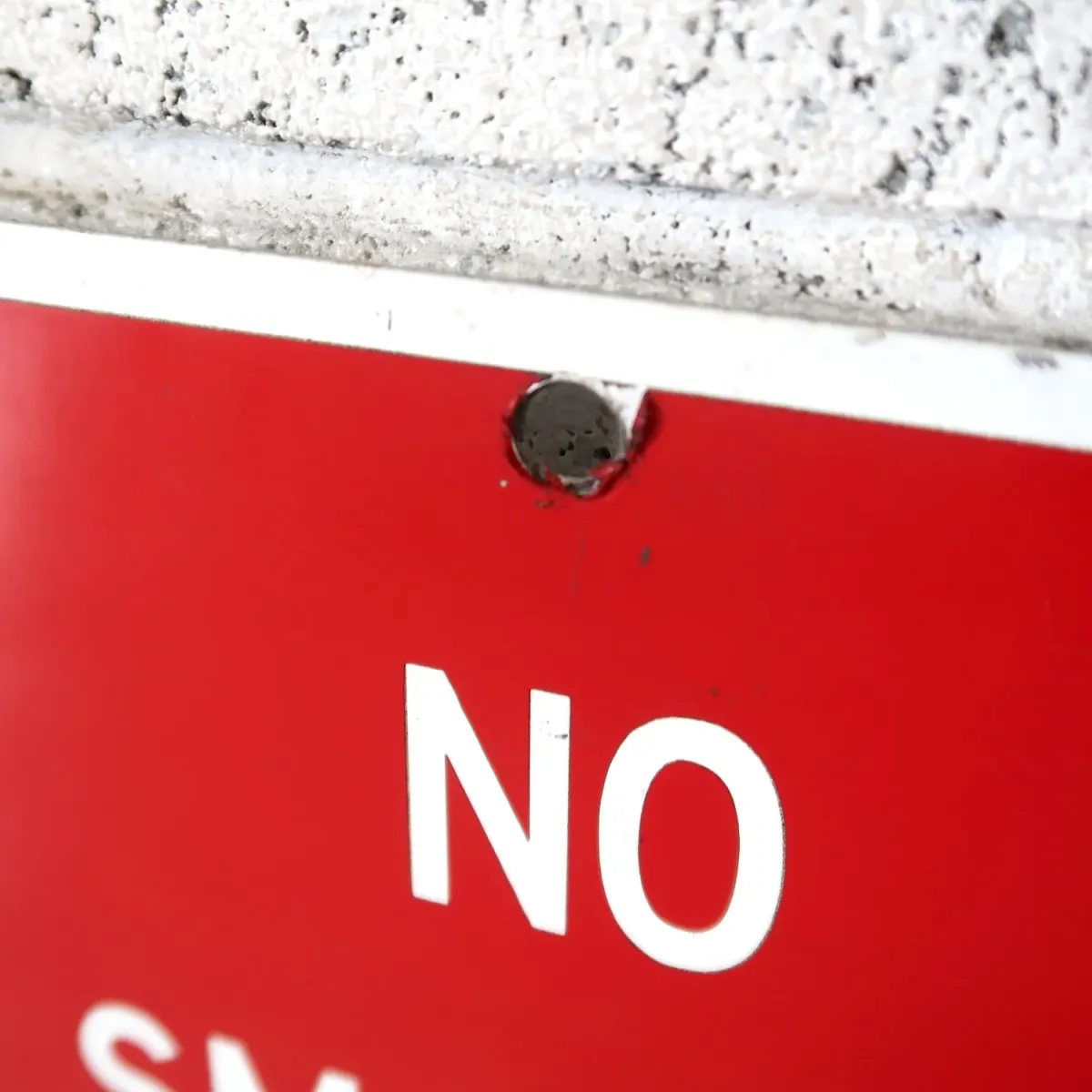 NO SMOKING メタルサイン