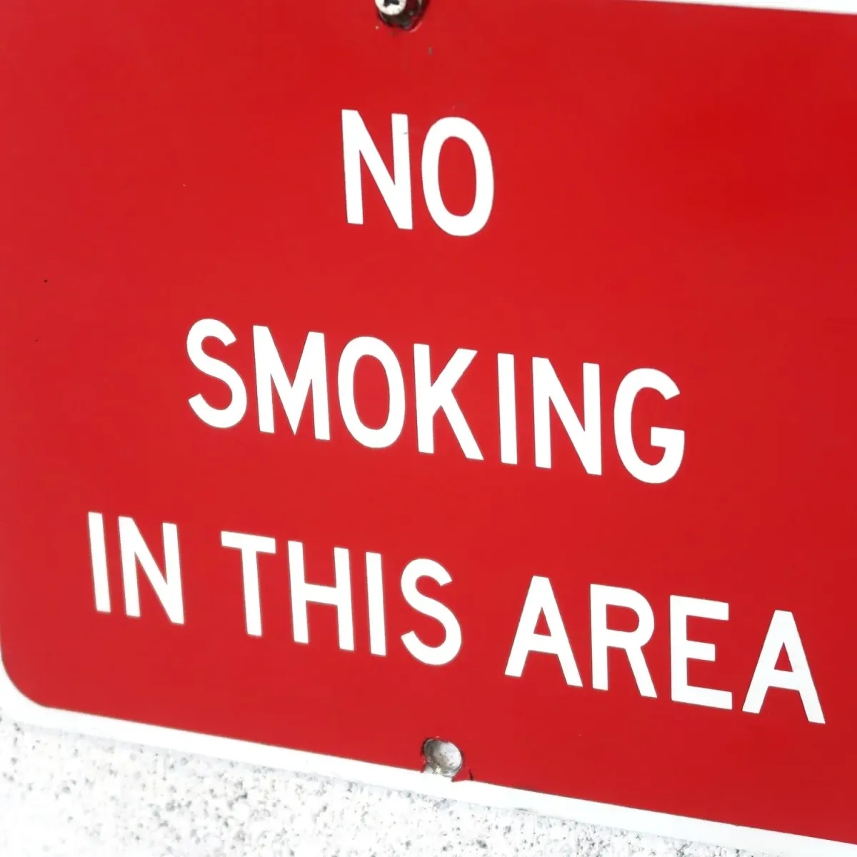 NO SMOKING メタルサイン