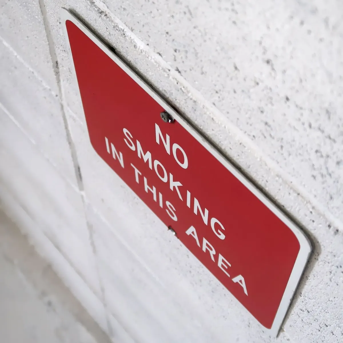 NO SMOKING メタルサイン