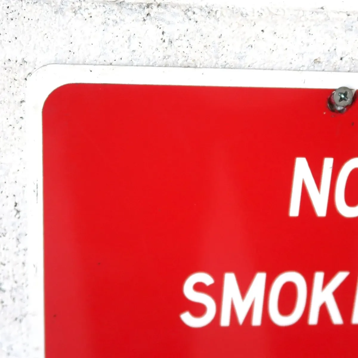 NO SMOKING メタルサイン