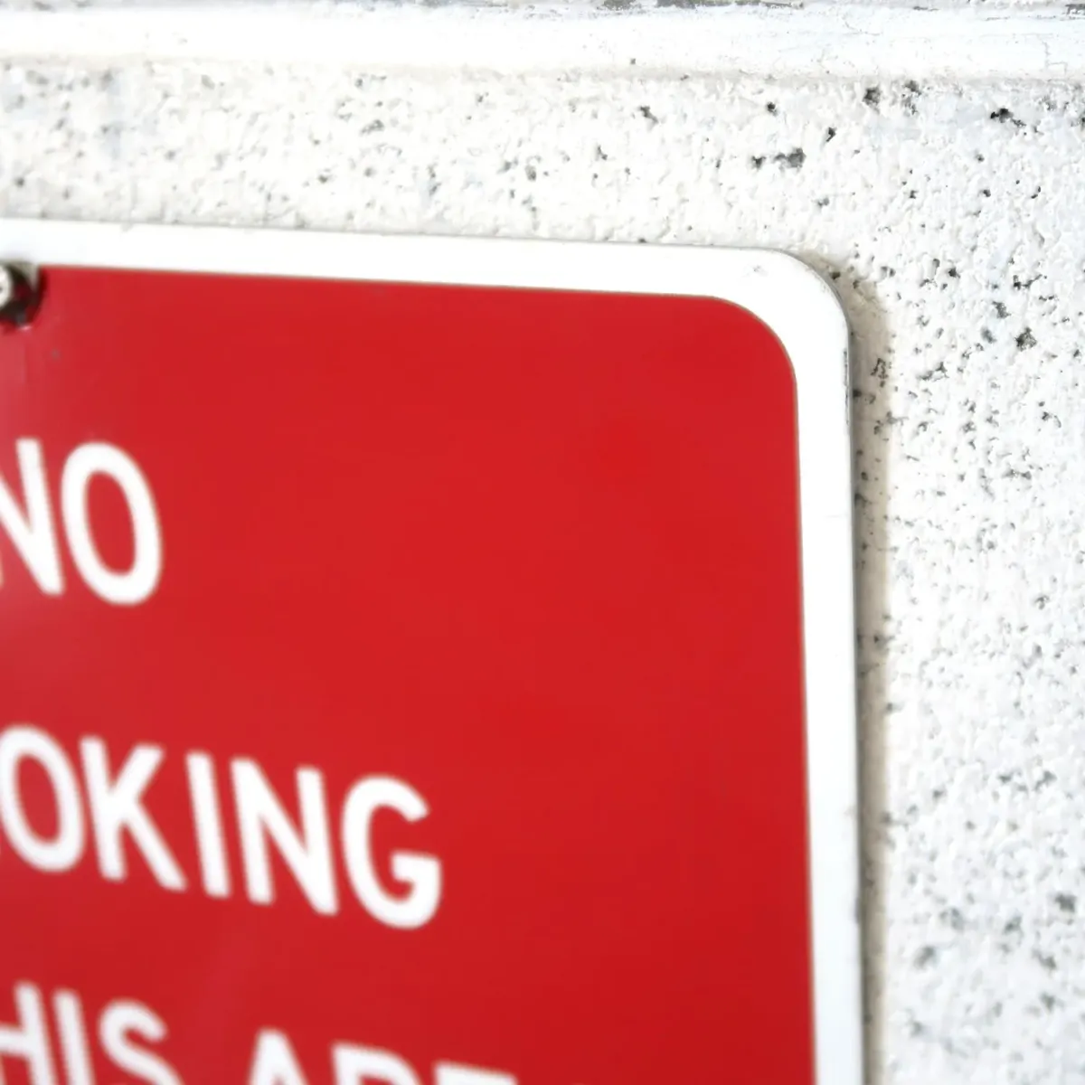 NO SMOKING メタルサイン