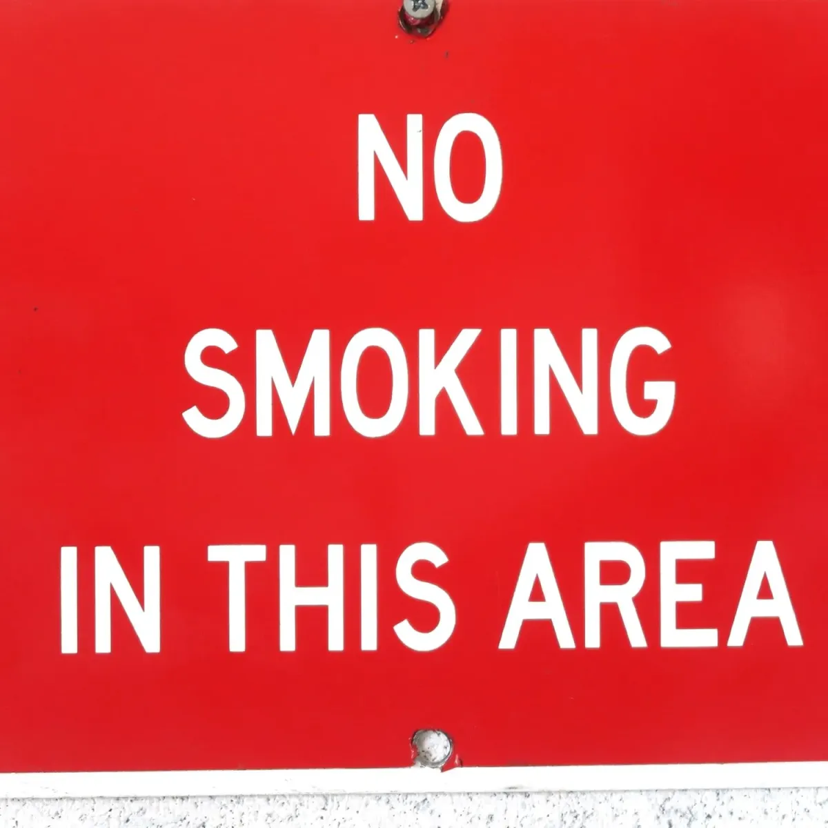 NO SMOKING メタルサイン