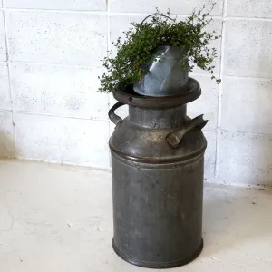 アンティーク ミルク缶