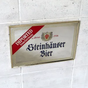Steinhauser Bier ビンテージ パブミラー
