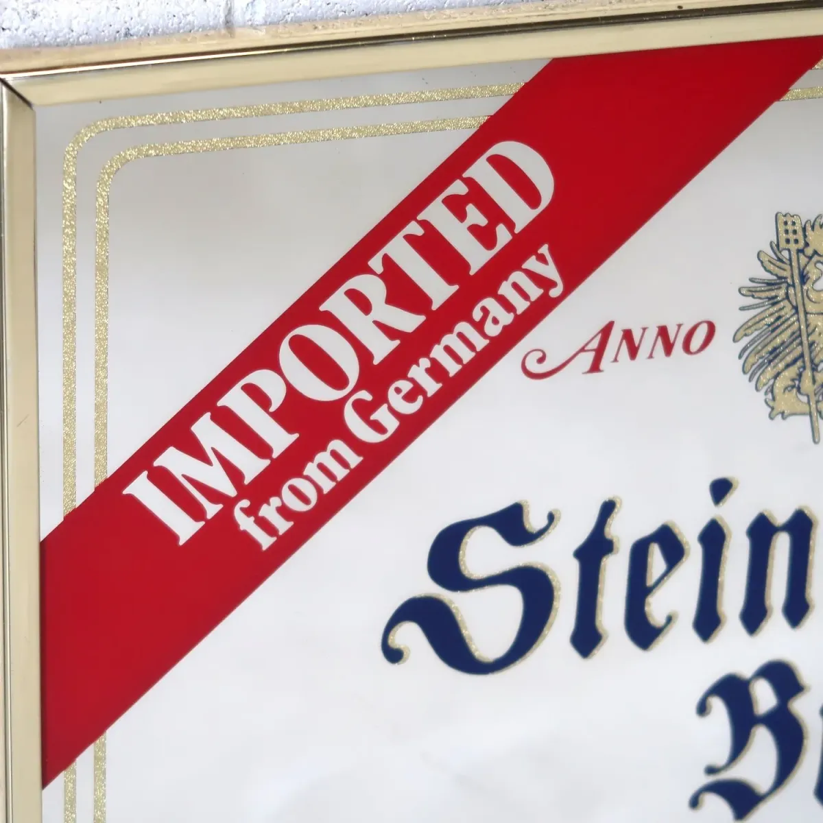 Steinhauser Bier ビンテージ パブミラー