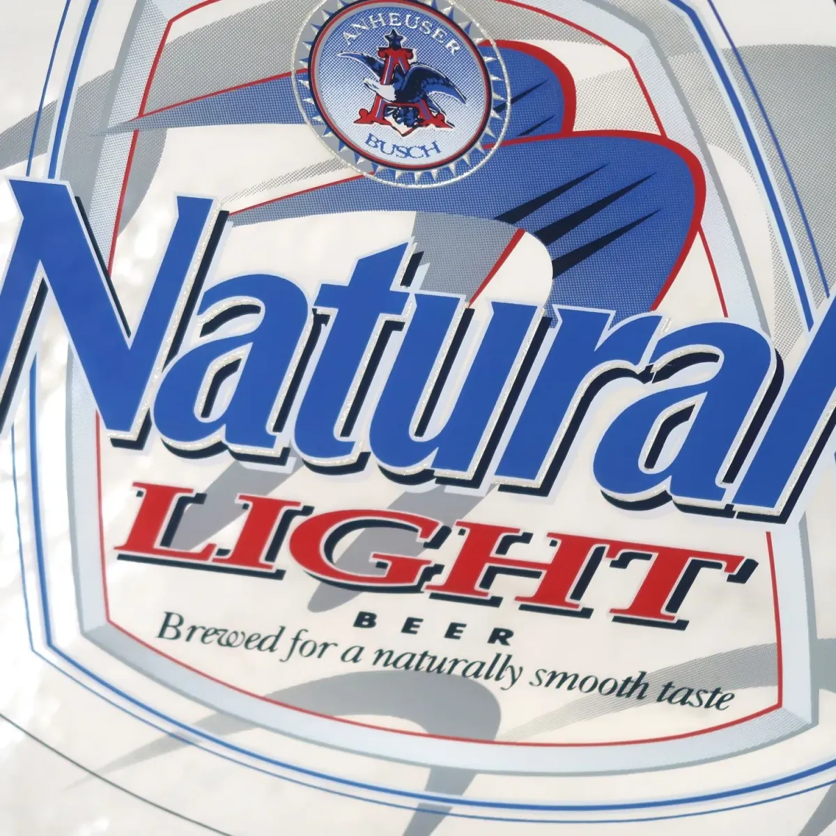 Natural LIGHT ビンテージ パブミラー