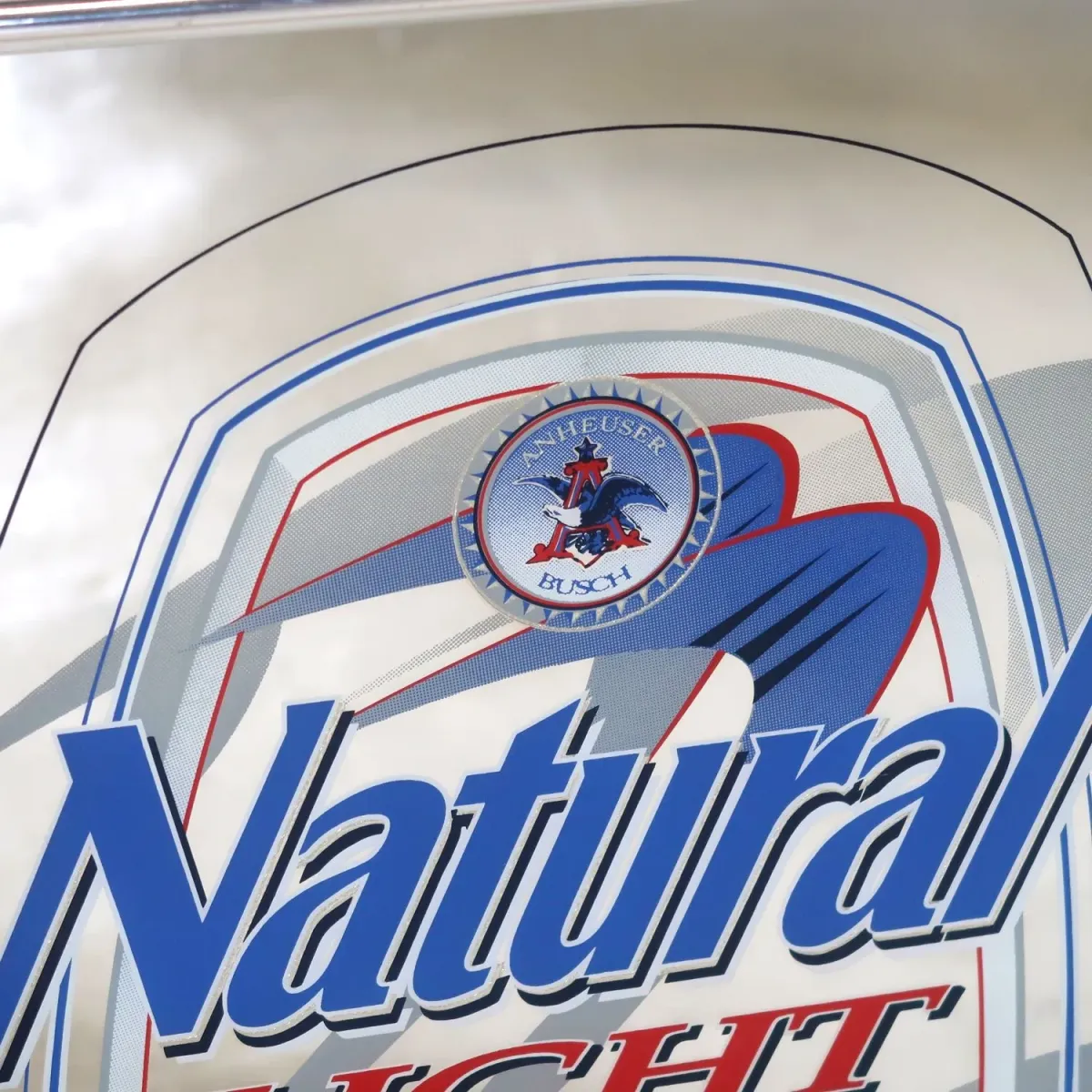 Natural LIGHT ビンテージ パブミラー