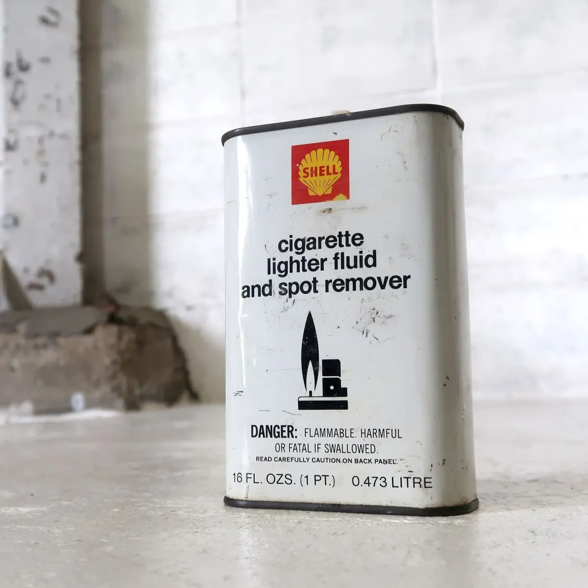 SHELL ビンテージ オイル缶