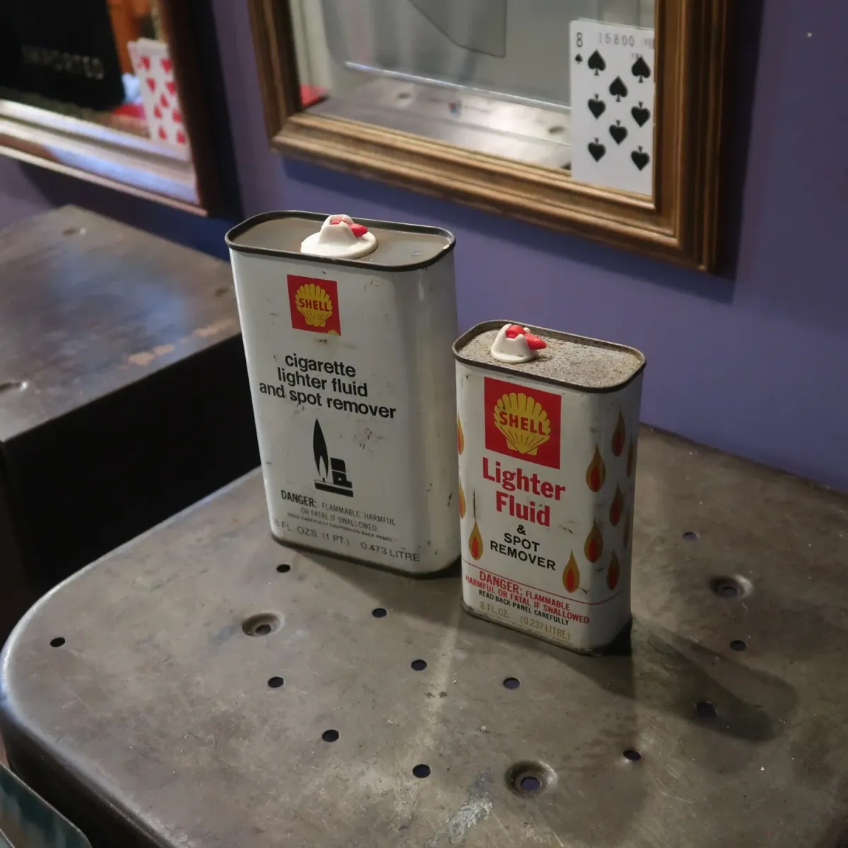 SHELL ビンテージ オイル缶