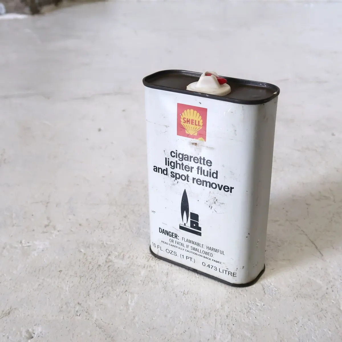 SHELL ビンテージ オイル缶
