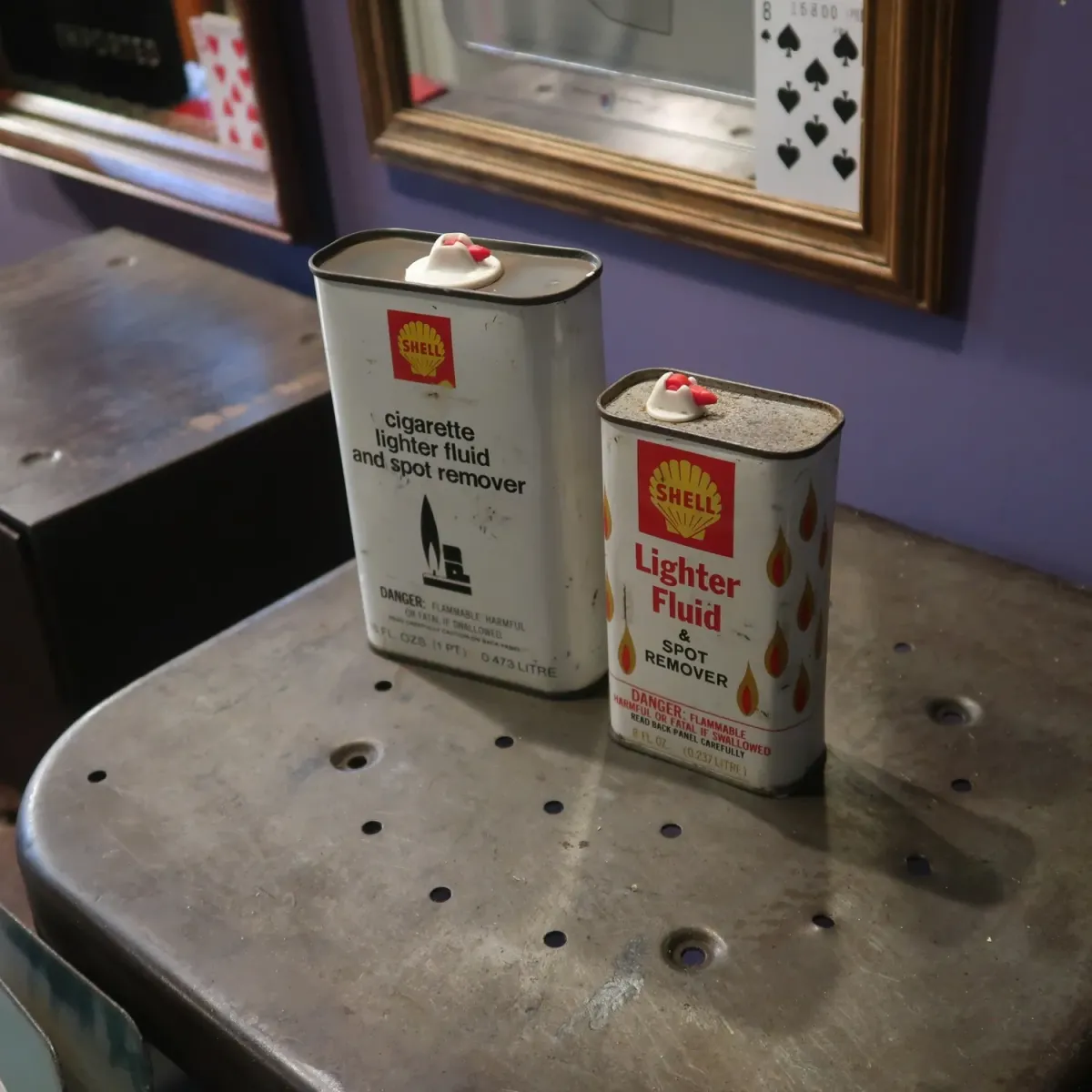 SHELL ビンテージ オイル缶