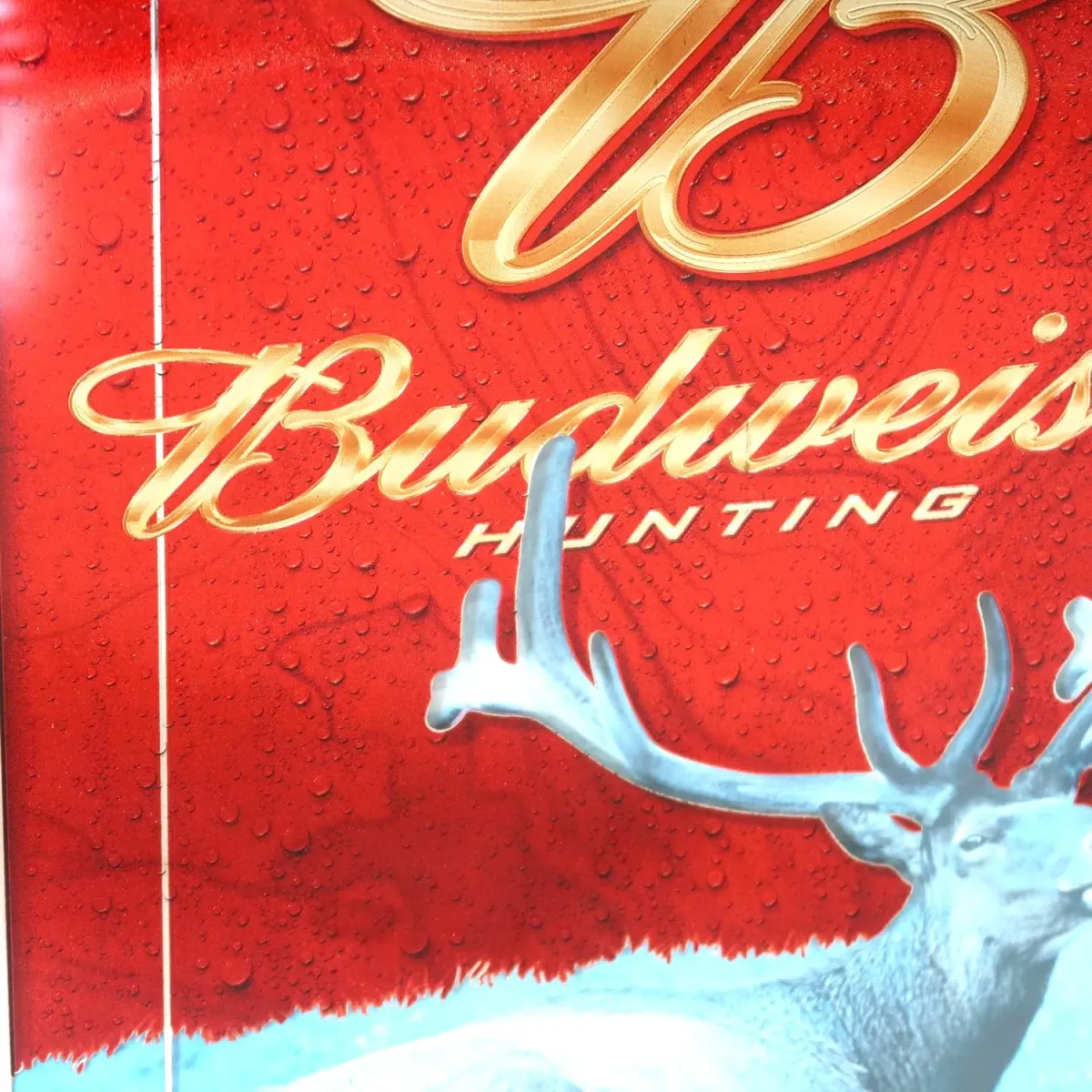 Budweiser 大型パブミラー