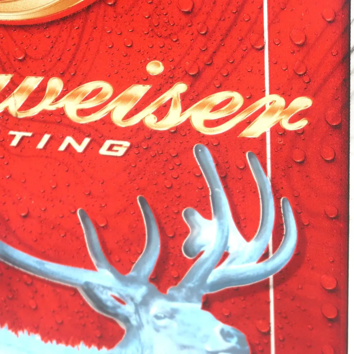 Budweiser 大型パブミラー