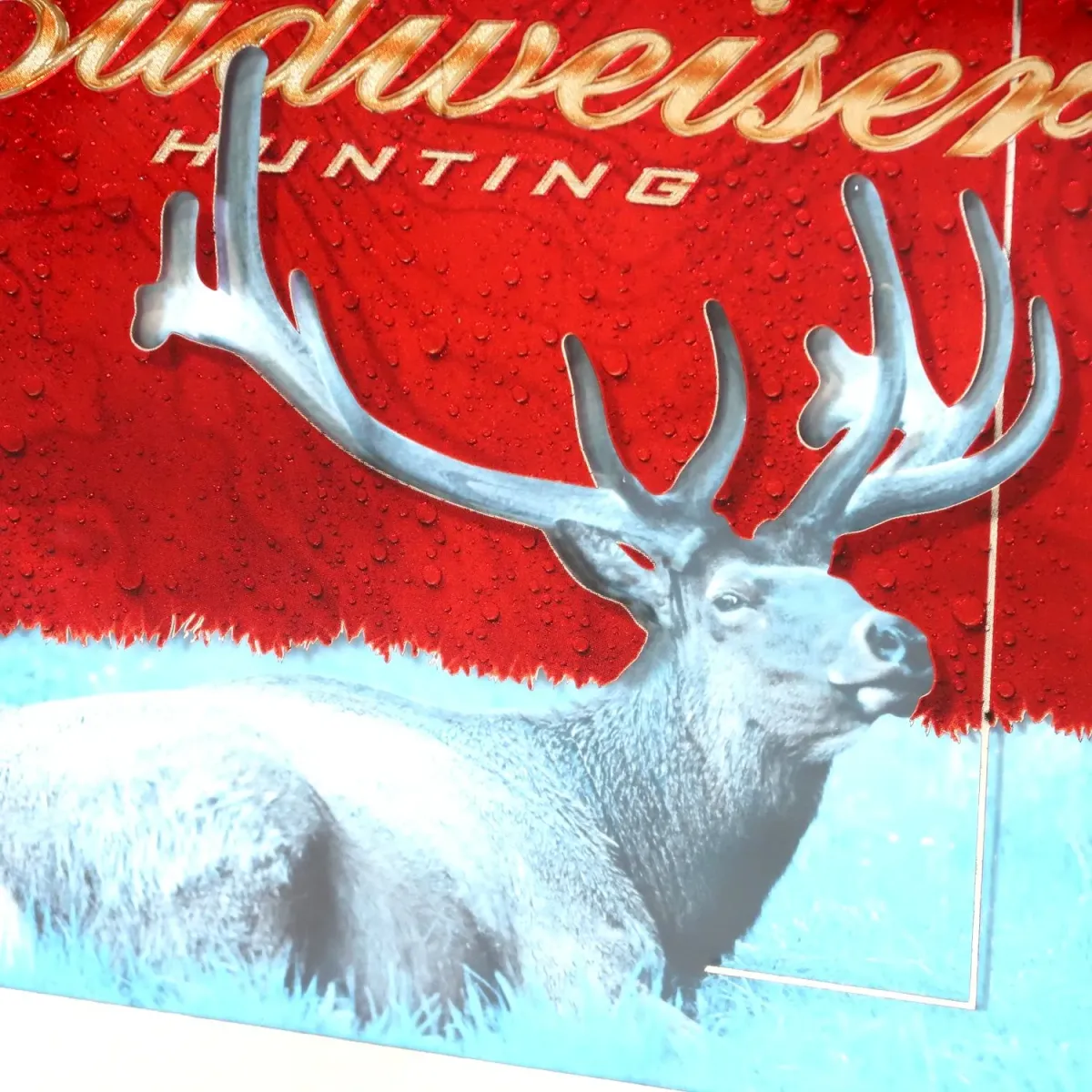 Budweiser 大型パブミラー