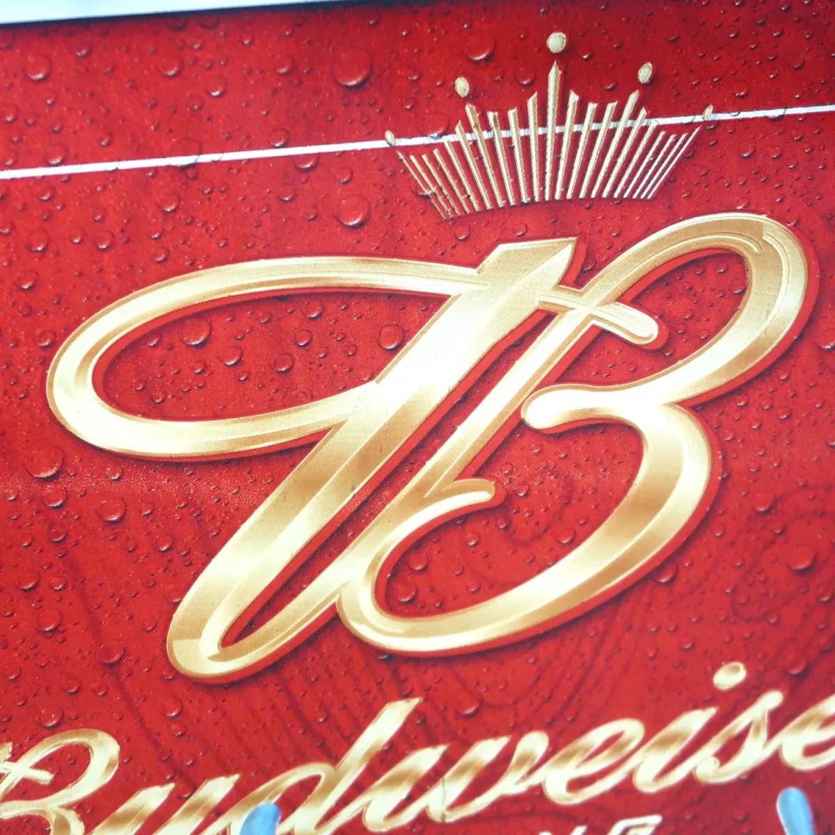 Budweiser 大型パブミラー