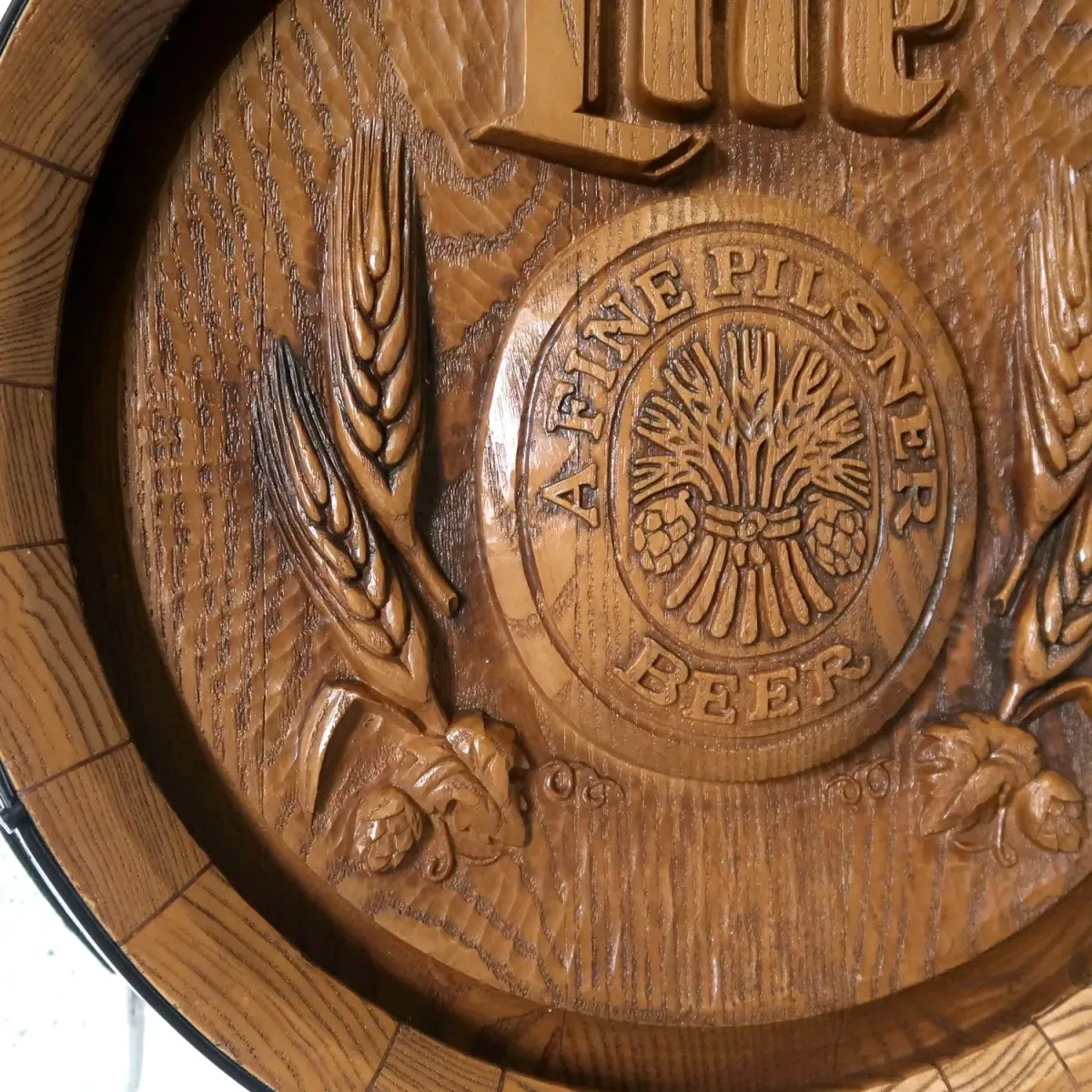 Miller Lite ビンテージ 立体バレルサイン